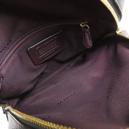 COACH 997 logo Backpack Â· Daypack Leather Ladies [Used]