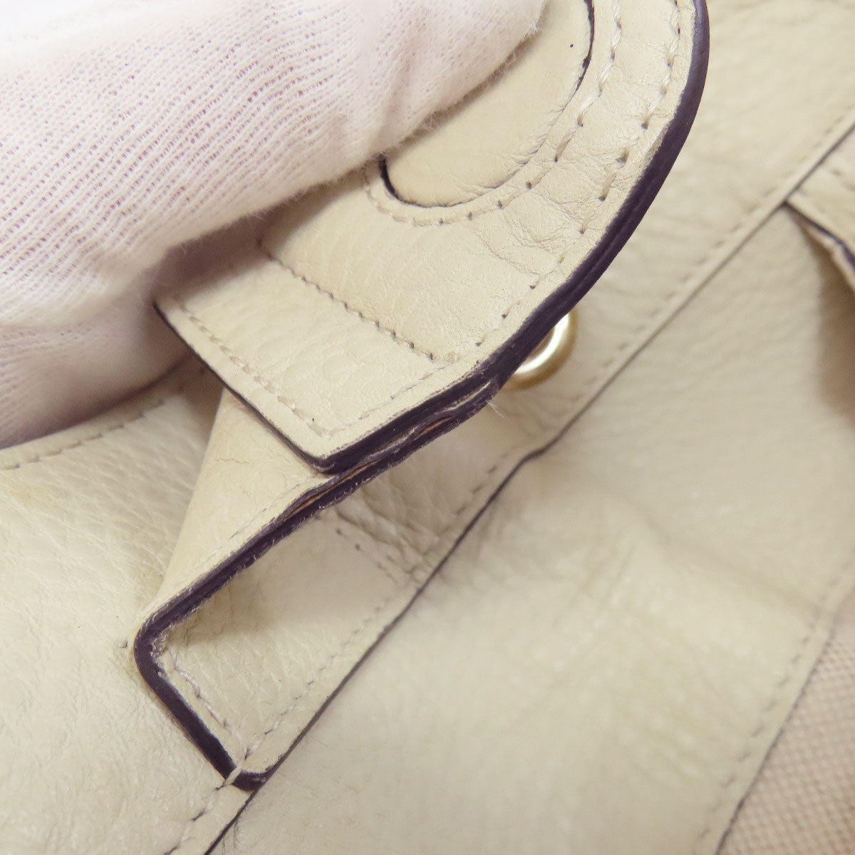 GUCCI 323660 Bamboo 2WAY Handbag Calf Ladies [Used]