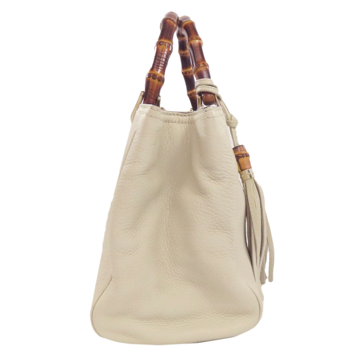 GUCCI 323660 Bamboo 2WAY Handbag Calf Ladies [Used]