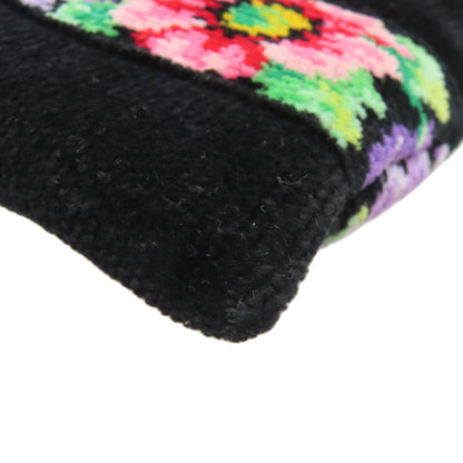 FEILER Flower motif 2WAY Shoulder Bag pile Ladies [Used]