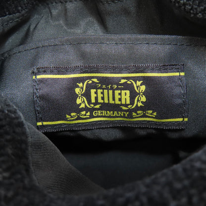 FEILER Flower motif 2WAY Shoulder Bag pile Ladies [Used]