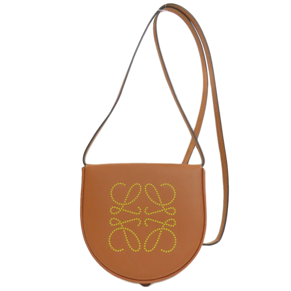 LOEWE anagram Shoulder Bag Leather Ladies [Used]