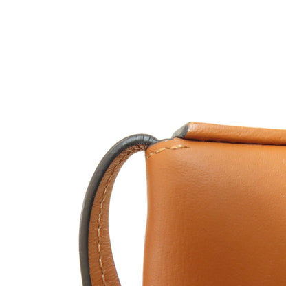 LOEWE anagram Shoulder Bag Leather Ladies [Used]