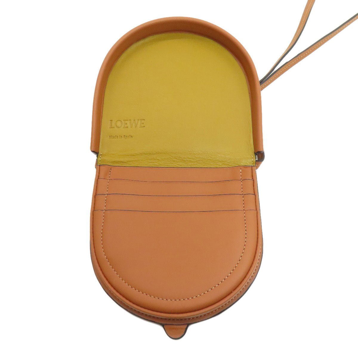 LOEWE anagram Shoulder Bag Leather Ladies [Used]