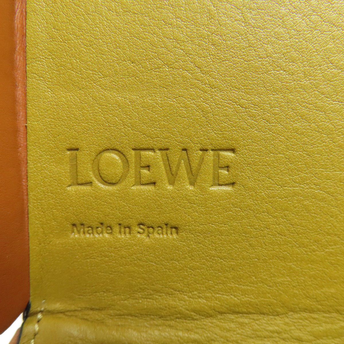 LOEWE anagram Shoulder Bag Leather Ladies [Used]
