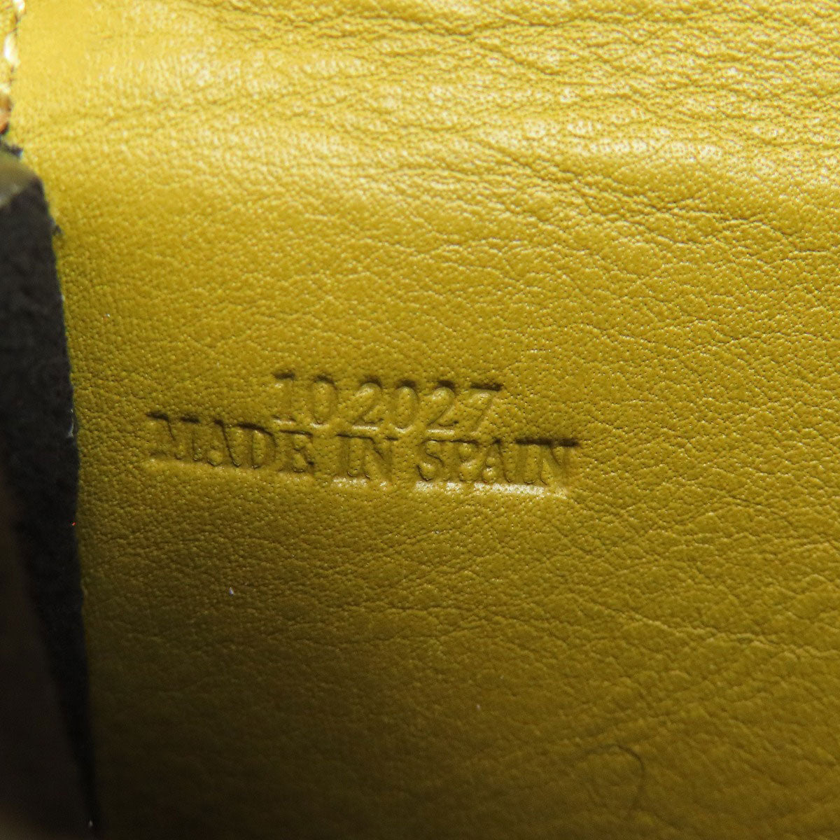 LOEWE anagram Shoulder Bag Leather Ladies [Used]