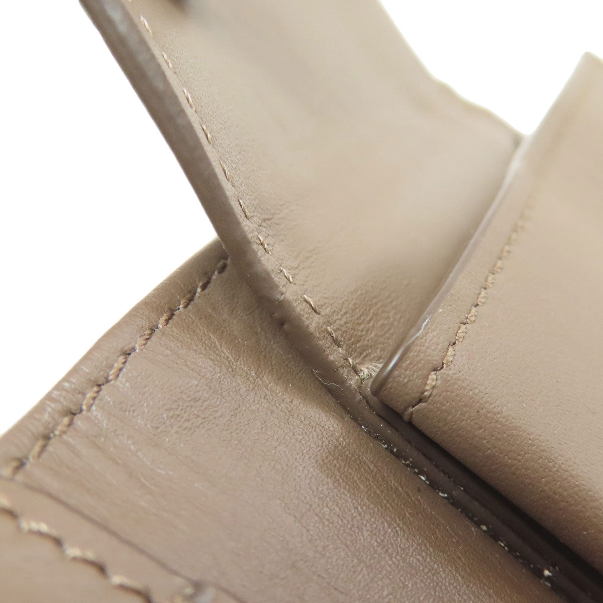 LOEWE Anagram Bifold Bifold Wallet with Coin Pocket Leather Ladies [Used]