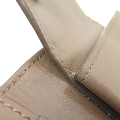 LOEWE Anagram Bifold Bifold Wallet with Coin Pocket Leather Ladies [Used]