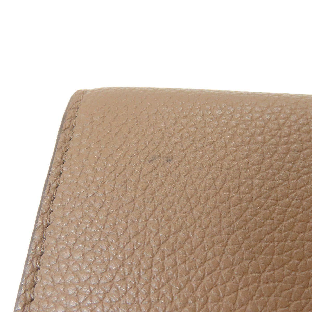LOEWE Anagram Bifold Bifold Wallet with Coin Pocket Leather Ladies [Used]