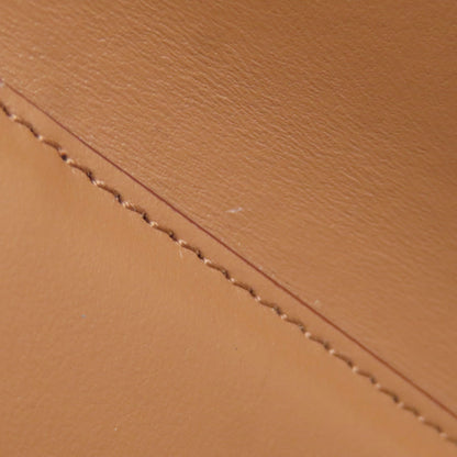 BURBERRY logo Bifold Wallet No Coin Pocket Leather Ladies [Used]
