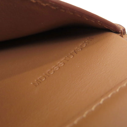 BURBERRY logo Bifold Wallet No Coin Pocket Leather Ladies [Used]