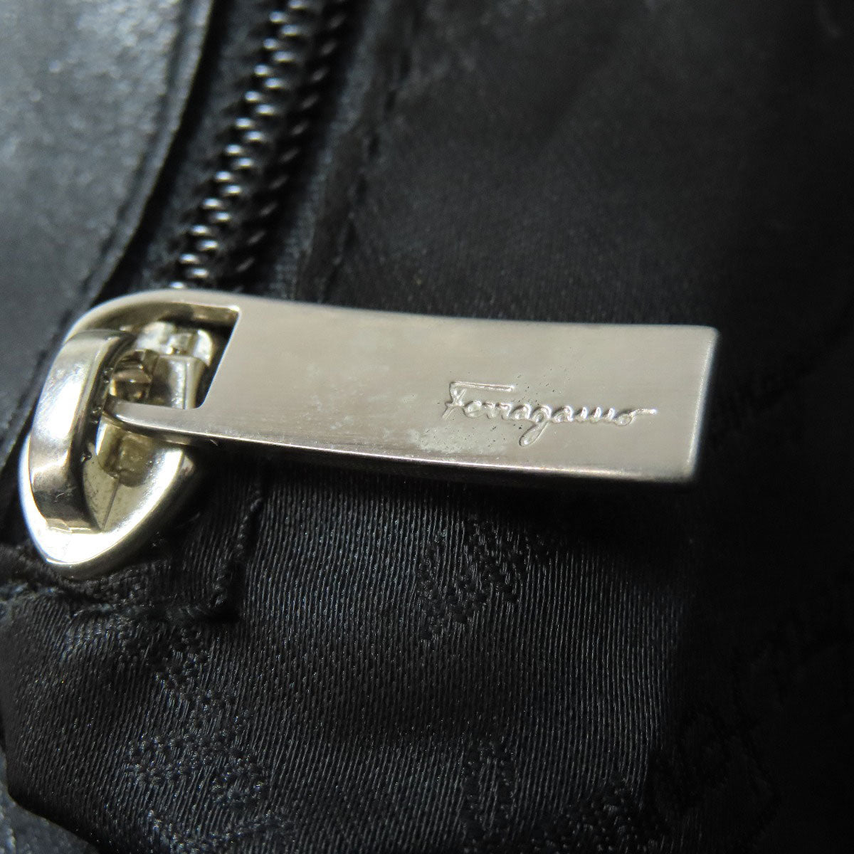 Salvatore Ferragamo logo Tote Bag Calf Ladies [Used]