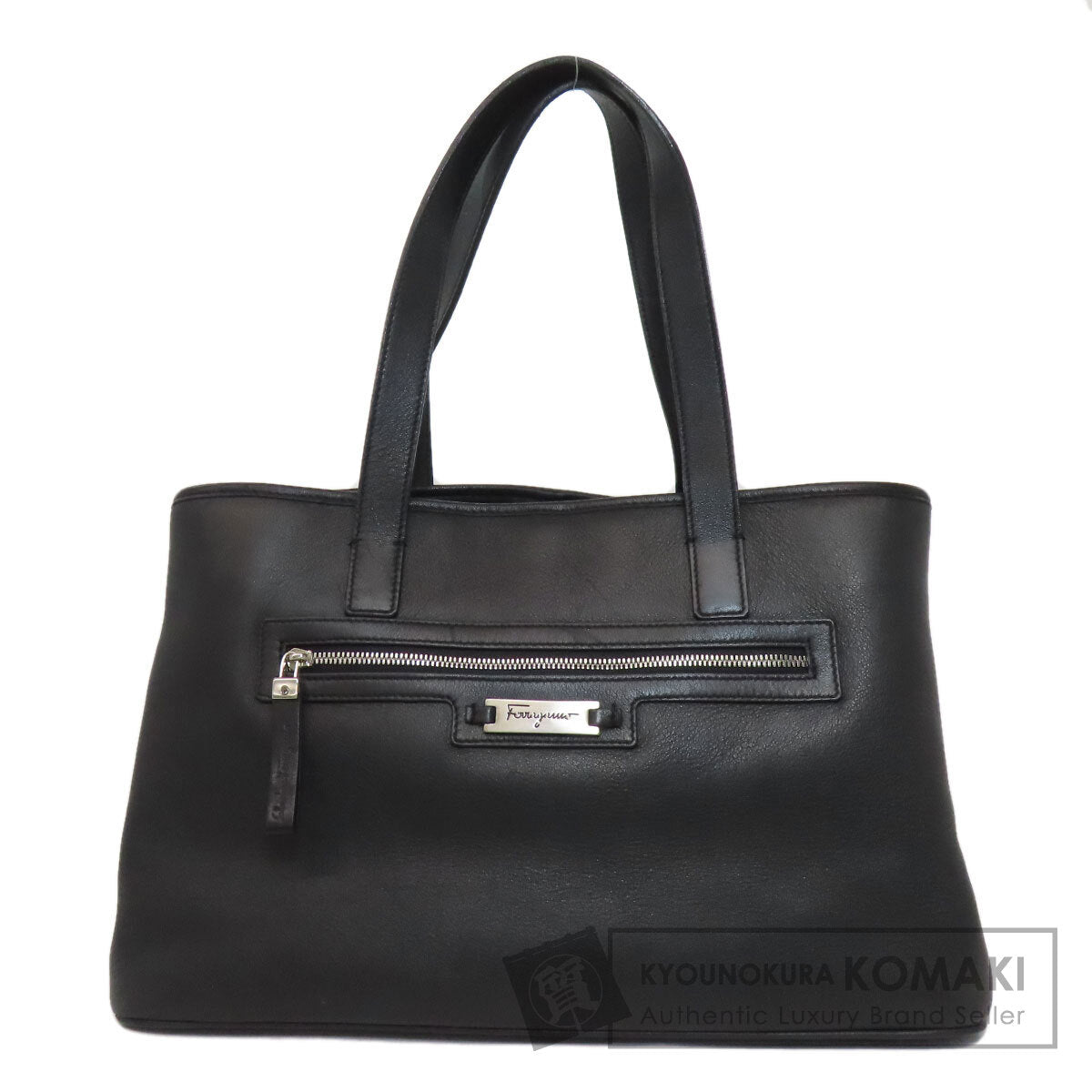 Salvatore Ferragamo logo Tote Bag Calf Ladies [Used]