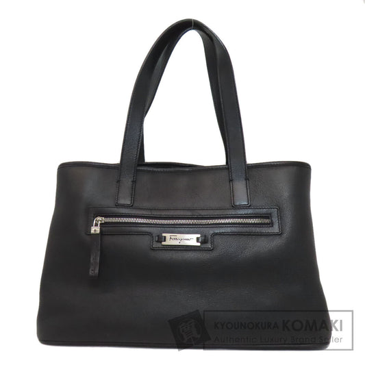 Salvatore Ferragamo logo Tote Bag Calf Ladies [Used]