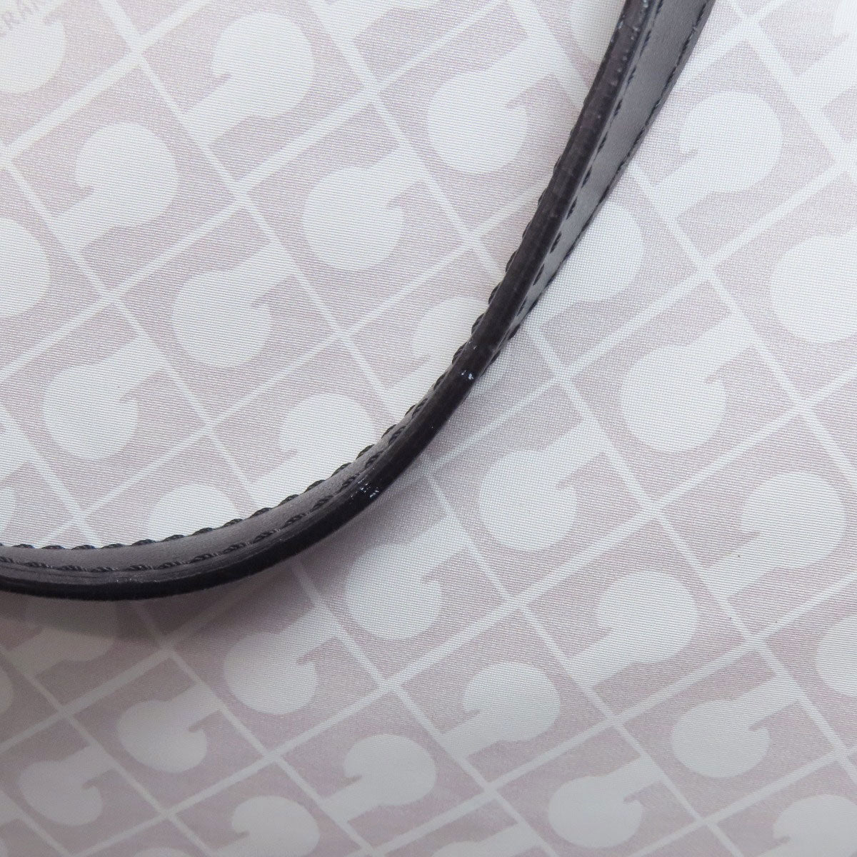 GHERARDINI Logo motif softy Shoulder Bag Polyester Polyurethane coatingLadies [Used]