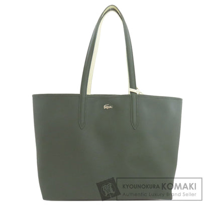 LACOSTE reversible Tote Bag PVC Ladies [Used]