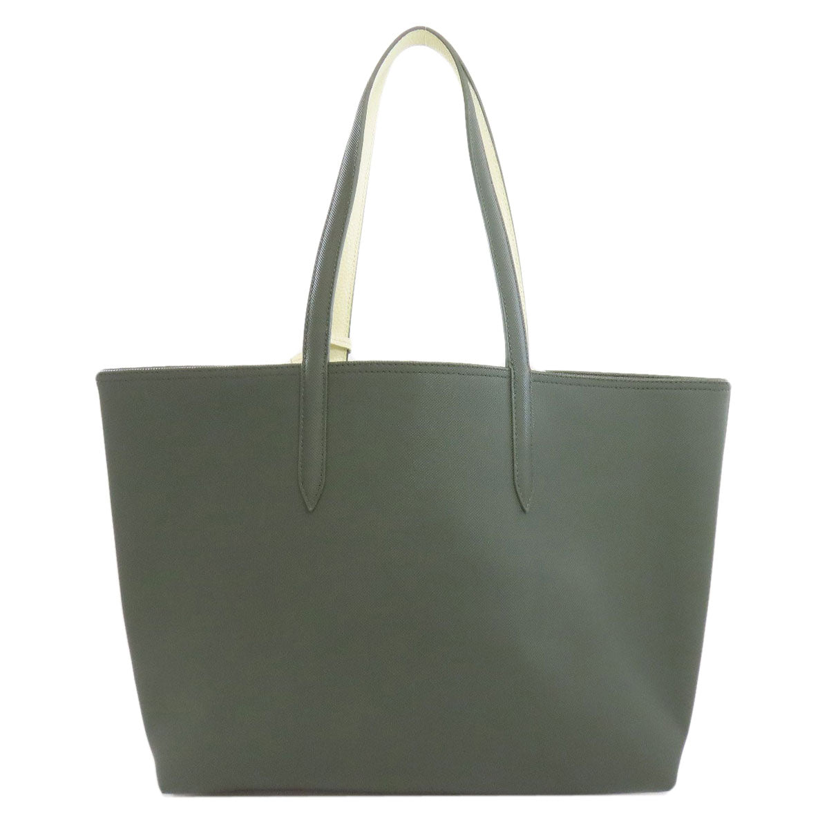 LACOSTE reversible Tote Bag PVC Ladies [Used]