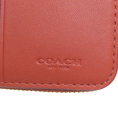 COACH CD716 Billfold Bifold Wallet with Coin Pocket PVC Ladies [Used]
