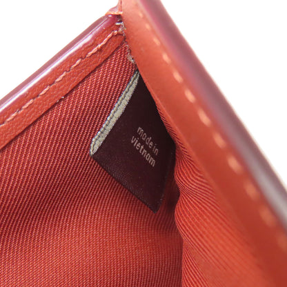 COACH CD716 Billfold Bifold Wallet with Coin Pocket PVC Ladies [Used]