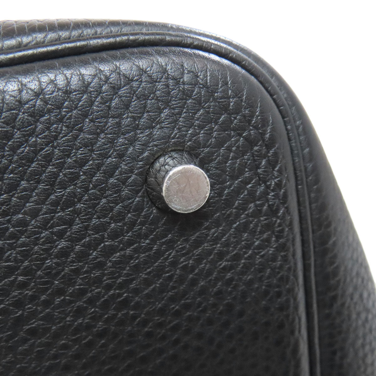 HERMES Picotin Lock MM SilverHardware Handbag Taurillon Clemence Ladies [Used]