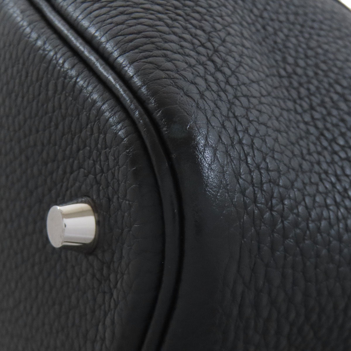 HERMES Picotin Lock MM SilverHardware Handbag Taurillon Clemence Ladies [Used]