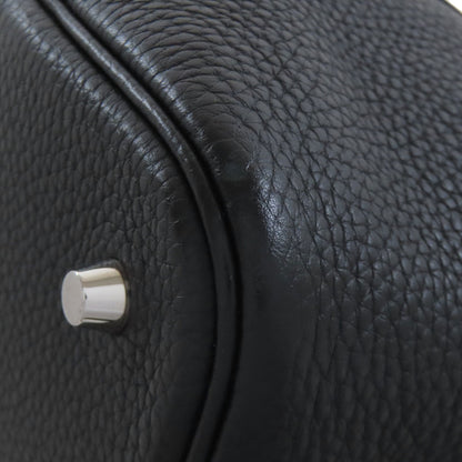 HERMES Picotin Lock MM SilverHardware Handbag Taurillon Clemence Ladies [Used]