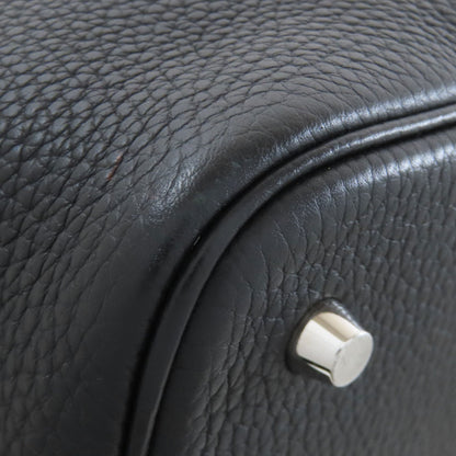 HERMES Picotin Lock MM SilverHardware Handbag Taurillon Clemence Ladies [Used]