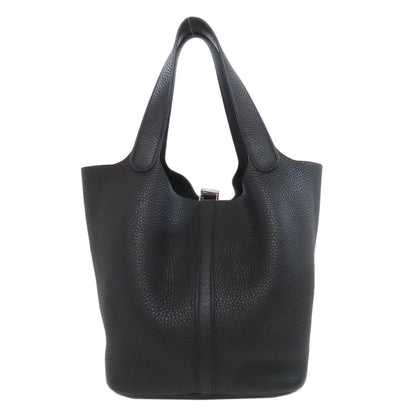 HERMES Picotin Lock MM SilverHardware Handbag Taurillon Clemence Ladies [Used]