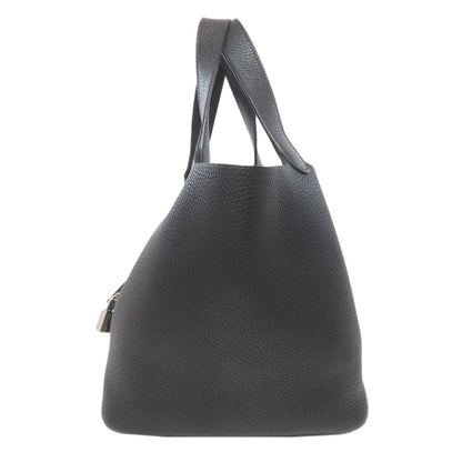 HERMES Picotin Lock MM SilverHardware Handbag Taurillon Clemence Ladies [Used]