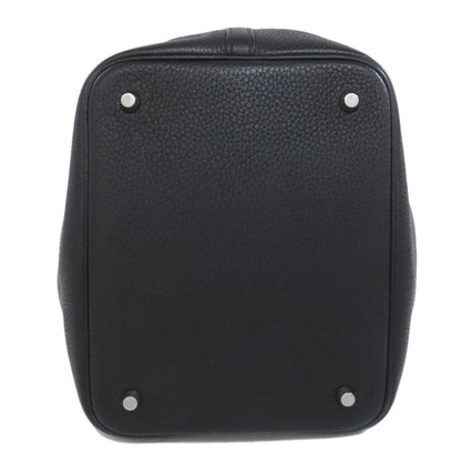 HERMES Picotin Lock MM SilverHardware Handbag Taurillon Clemence Ladies [Used]