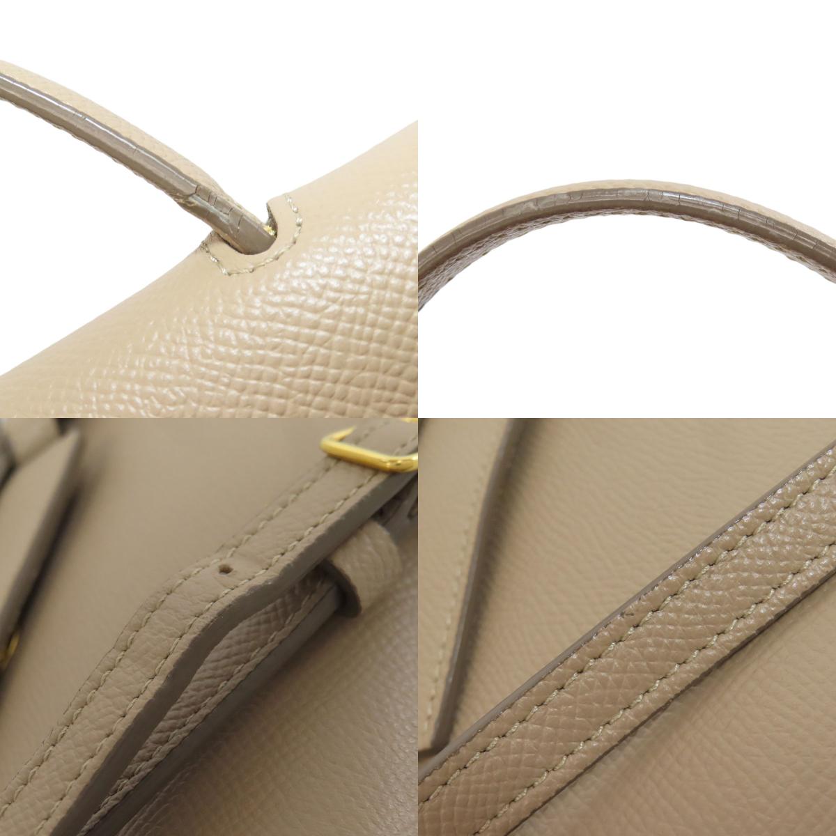 CELINE Belt bag 2WAY Handbag Calf Ladies [Used]