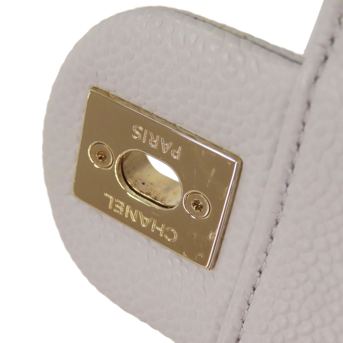 CHANEL Matelasse GoldHardware 2WAY Shoulder Bag Grained Calfskin Skin Ladies [Used]