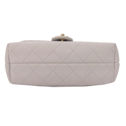 CHANEL Matelasse GoldHardware 2WAY Shoulder Bag Grained Calfskin Skin Ladies [Used]