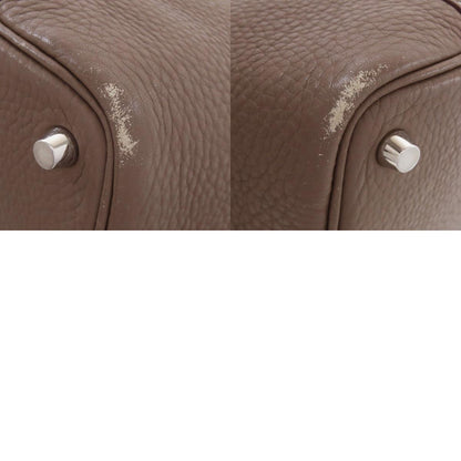 HERMES Picotin Lock PM Etoupe SilverHardware Handbag Taurillon Clemence Ladies [Used]