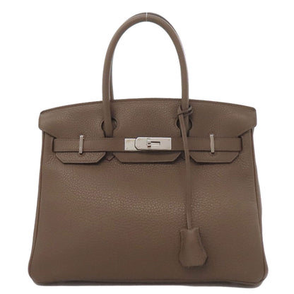 HERMES Birkin 30 Verso SilverHardware Handbag Taurillon Clemence Ladies [Used]