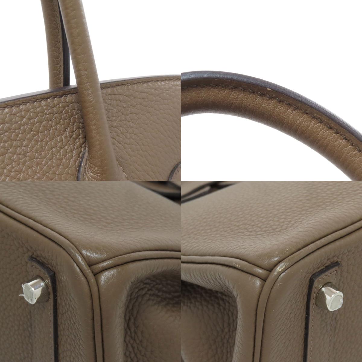 HERMES Birkin 30 Verso SilverHardware Handbag Taurillon Clemence Ladies [Used]