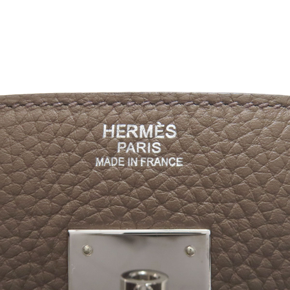 HERMES Birkin 30 Verso SilverHardware Handbag Taurillon Clemence Ladies [Used]