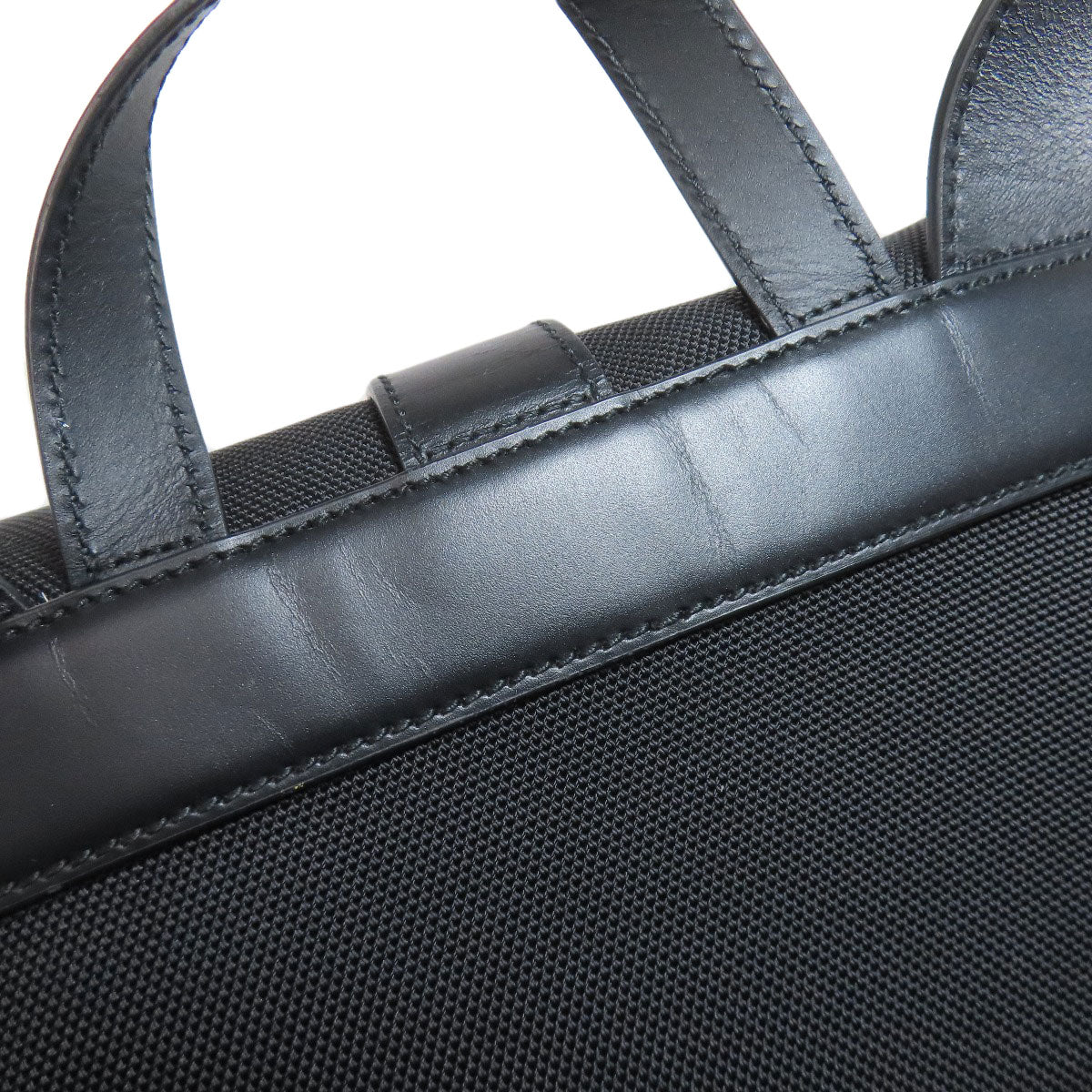 GUCCI 619749 Sherry line Backpack Â· Daypack Nylon canvas LeatherLadies [Used]