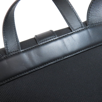 GUCCI 619749 Sherry line Backpack Â· Daypack Nylon canvas LeatherLadies [Used]