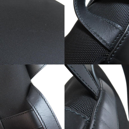 GUCCI 619749 Sherry line Backpack Â· Daypack Nylon canvas LeatherLadies [Used]