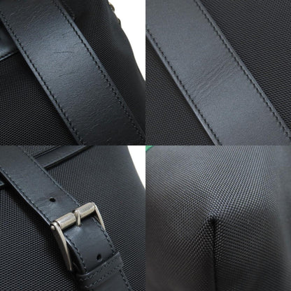 GUCCI 619749 Sherry line Backpack Â· Daypack Nylon canvas LeatherLadies [Used]