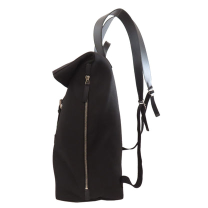 GUCCI 619749 Sherry line Backpack Â· Daypack Nylon canvas LeatherLadies [Used]