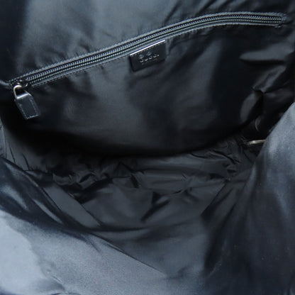 GUCCI 619749 Sherry line Backpack Â· Daypack Nylon canvas LeatherLadies [Used]