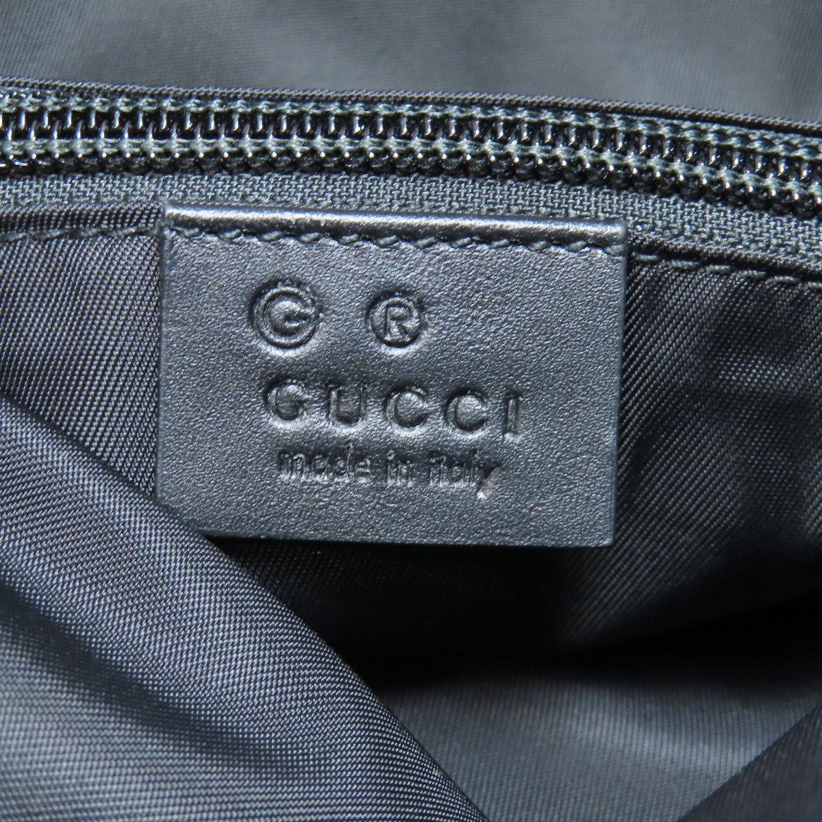 GUCCI 619749 Sherry line Backpack Â· Daypack Nylon canvas LeatherLadies [Used]