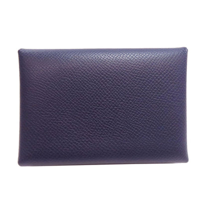 HERMES Calvi duo Card Case Epsom Ladies [Used]