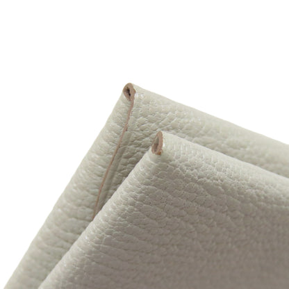 HERMES Calvi Duo SilverHardware Card Case Chevre Ladies [Used]