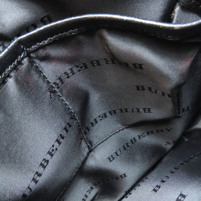 BURBERRY Nova Check Shoulder Bag Nylon canvas LeatherLadies [Used]