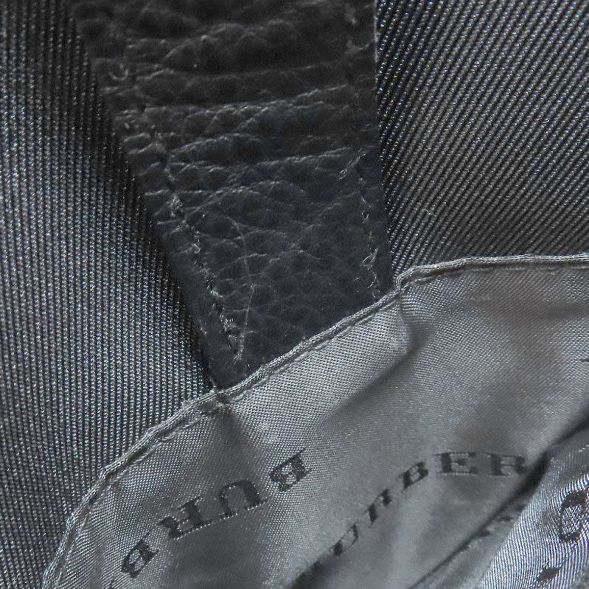 BURBERRY Nova Check Shoulder Bag Nylon canvas LeatherLadies [Used]