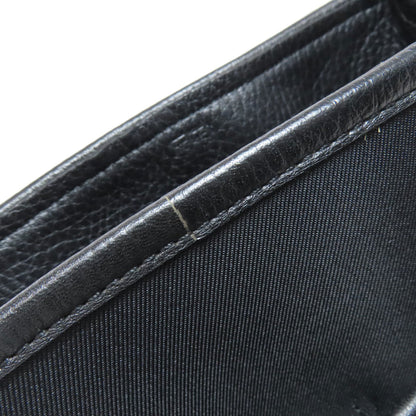 BURBERRY Nova Check Shoulder Bag Nylon canvas LeatherLadies [Used]