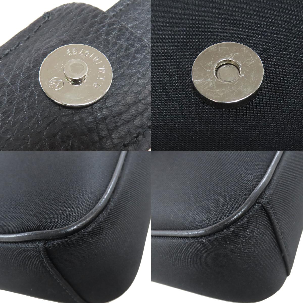 BURBERRY Nova Check Shoulder Bag Nylon canvas LeatherLadies [Used]